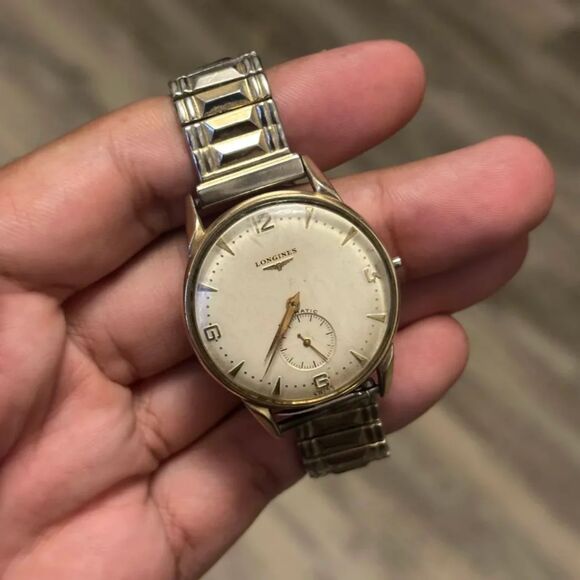 Vintage Longines Caliber 22A Automatic 8562539 17 Jewels 10k Gold Filled Watch - Picture 1 of 8